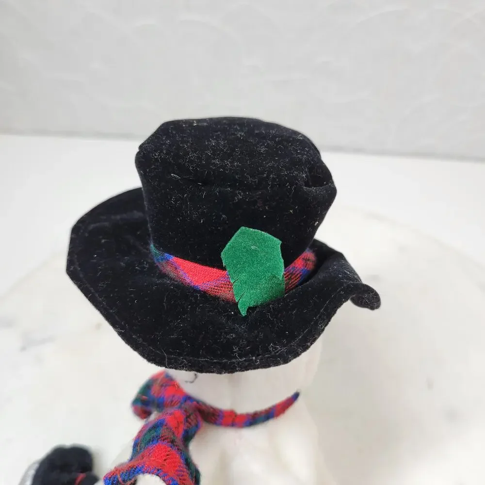 Vintage 1997 Target Snowden Plush Ice Skating Snowman 8